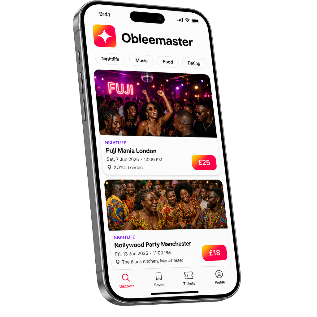 Obleemaster mobile app on a smartphone