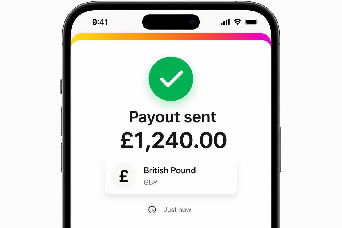 Instant payouts: how Trusted creators get paid the day after